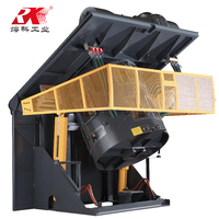 Horno de Inducción para Tratamiento Térmico con Control Preciso de Temperatura y Alta Tasa de Conversión para Fundir Metal, Acero y Hierro