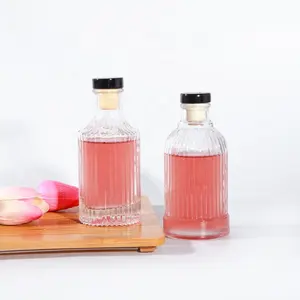 Factory make 200ml 250ml glass bottles spirit bottles mini bottles glass on sale