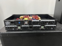 Amplificateur de puissance numérique 1U classe D, 2 canaux, 1300 W par canal, système audio stéréo pour subwoofer, équipement audio