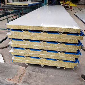 Materiales <span class=keywords><strong>de</strong></span> Construcción, Paneles Acústicos Exteriores <span class=keywords><strong>para</strong></span> Paredes, Aislamiento <span class=keywords><strong>de</strong></span> Techo, Paneles Sándwich <span class=keywords><strong>de</strong></span> Lana <span class=keywords><strong>de</strong></span> Roca Ignífugos - Product Image 5