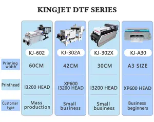 Stampante digitale 30cm a3 dtf stampante DTF stampante a getto d'inchiostro Impresora XP600 L1800 t-shirt stampante t-shirt macchina da stampa