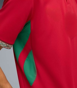 Uniforme de Fútbol para Adultos de <span class=keywords><strong>Marruecos</strong></span> 2026/27, Fabricación de Camisetas de Fútbol de Manga Corta para Jugadores/Aficionados - Product Image 4