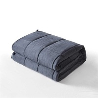 Couverture lestée en polaire Sherpa 100 % polyester, matelassée Raschel, pour soulager le stress et la relaxation, fournie directement par l'usine, adaptée à toutes les saisons.