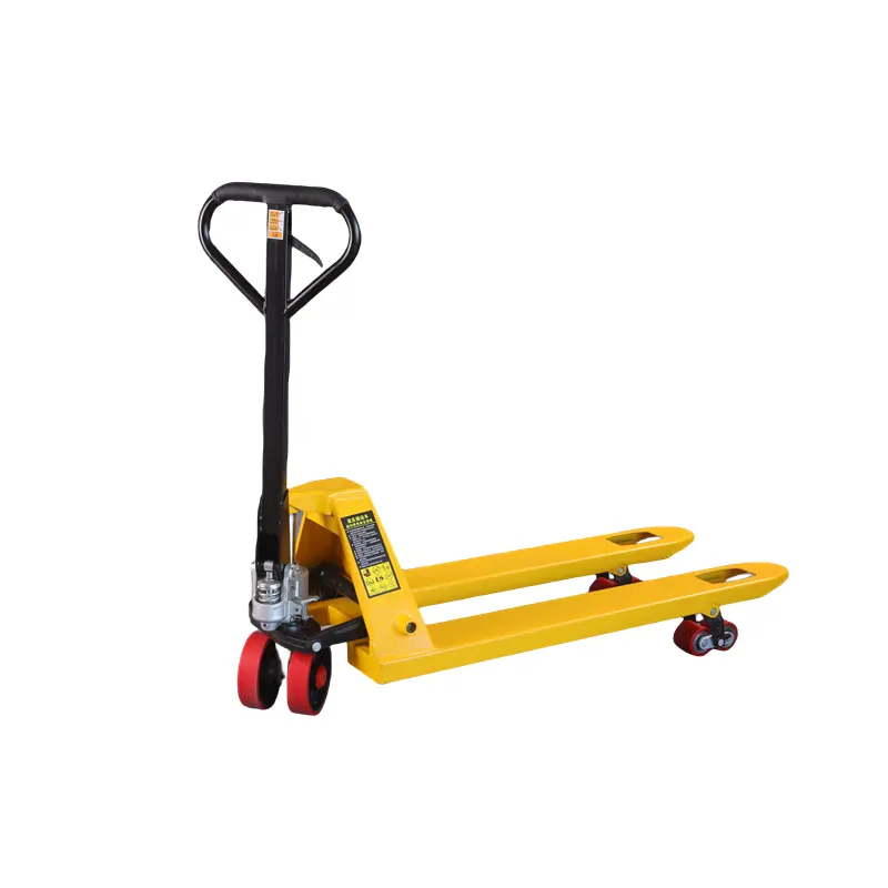 Tay Pallet jack nhỏ Thủy lực 5 tấn tay địa hình gồ ghề 1ton xe tải Pallet xử lý xe nâng giá 3ton Nylon PU bánh xe tay xe tải