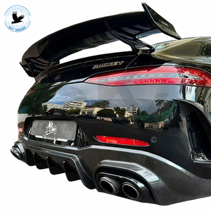 Rocket 900 BodyKit para Mercedes <span class=keywords><strong>AMG</strong></span> <span class=keywords><strong>GT43</strong></span> GT50 GT53 GT63S Coches de 4 puertas Parachoques delantero Difusor trasero Spoiler Guardabarros anchos Clips-Nuevo - Product Image 6
