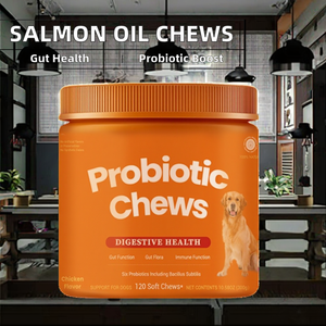 Veterinari cani probiotici morbidi mastica salute intestinale enzimi digestivi nutritivi integratore per animali domestici cibo Suplementos Para Perros - Product Image 6