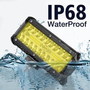 Barre de lumière de travail <span class=keywords><strong>Led</strong></span> 120W de 7 pouces, lumière de conduite de voiture pour camion tout-terrain 4Wd <span class=keywords><strong>4X4</strong></span> Uaz Suv Atv moto <span class=keywords><strong>rampe</strong></span> 12V 24V Auto <span class=keywords><strong>Led</strong></span> lama - Product Image 4