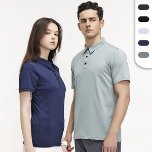Chemises Polo Unisexe à Manches Courtes et Col Revers pour l'Été, Respirantes et Légères, pour le Golf et les Sports, Uniformes Polo T-shirts - Product Image 1