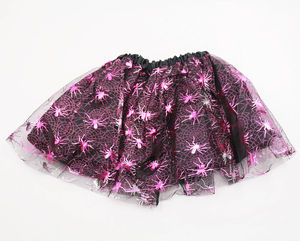 Disfraz de Halloween de Spiderman para Niñas, Falda Tutú, Sombrero de Bruja, Diadema, Conjunto de Disfraces para Fiestas - Product Image 3