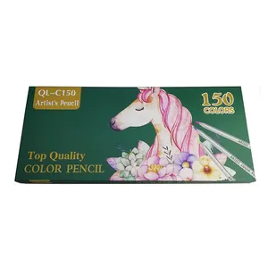 Customized Logo 150 Colors Wholesale Color Wood Pencils Pen Set Color HB Pencil For Drawing