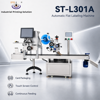 Machine d'application automatique d'étiquettes de cartes IPS ST-L301A pour les applications de production de cartes plastiques et d'emballages