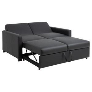 Sofá Cama Retráctil Compacto de Doble Uso, Moderno, Tapizado en Cuero PU, de 2 Plazas, para Balcón, Villa, <span class=keywords><strong>Casa</strong></span> de Alquiler, Oficina, Habitación Pequeña - Product Image 5