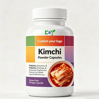 Capsule de Kimchi à Marque Blanche OEM, Poudre Super Verte, Extrait Végétal