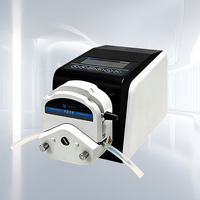 Bomba Peristáltica Laboao con Control de Velocidad de Motor Micro Paso a Paso, Flujo Pequeño, Tubo Resistente a la Corrosión para Equipos de Limpieza Automática
