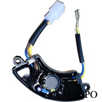 Régulateur en forme de demi-lune AVR pour 168F 170F GX160 GX200 générateur 2KW 3KW à moteur à essence refroidi par air