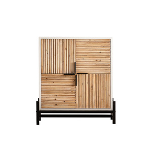 Buffet de salle à manger en bois contemporain Mobilier de salon style nordique multifonctionnel style <span class=keywords><strong>vintage</strong></span> - Product Image 2
