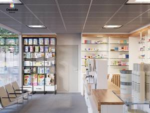 Conception Intérieure de Pharmacie Entièrement Personnalisée et Écologique, Solutions d'Étagères et d'Affichage Sur Mesure Tout-en-un, Éclairage LED Durable - Product Image 4
