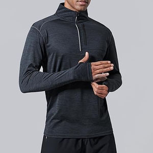 Sudadera Deportiva con Capucha para Hombre, Corte Regular, Informal, Ligera, de Manga Larga, Impermeable, de Secado Rápido, Sólida, Bordada, ODM - Product Image 5