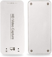 Tarjeta de Captura de Video HDMI a USB, Transmisión en Vivo y Grabación, Adaptador HDMI a USB Full HD para Videojuegos y Transmisión en Vivo
