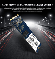 قرص صلب داخلي SSD من Faspeed مخصص بشعارك الخاص، سعة 128 جيجابايت إلى 2 تيرابايت، M.2 SATA 3 2280، تقنية 3D NAND TLC، سرعة قراءة 550 ميجابايت/ثانية وكتابة 420 ميجابايت/ثانية، ضمان لمدة 3 سنوات