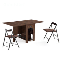 Meuble multifonctionnel Table de transformation en bois Table de salle à manger pour appartement