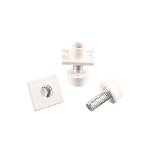 Patins de pieds réglables pour panneaux alvéolaires, embouts en ABS de 18 mm, patins de meubles en plastique PP de haute qualité - Product Image 1