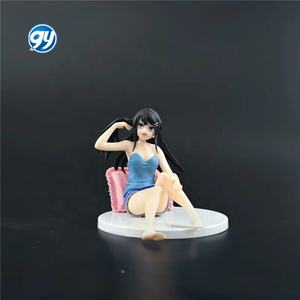 Figurine <span class=keywords><strong>Rascal</strong></span> <span class=keywords><strong>Does</strong></span> <span class=keywords><strong>Not</strong></span> <span class=keywords><strong>Dream</strong></span> <span class=keywords><strong>of</strong></span> Bunny Mai Sakurajima en pyjama, modèle de décoration de fille anime, statue en PVC en boîte, objet de collection en plastique - Product Image 3