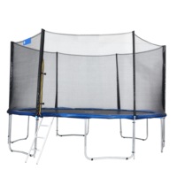 Trampoline de jardin pour enfants, trampoline de jardin, pour enfants, 8 pieds 10 pieds 12 pieds, 14 pieds, avec clôture de sécurité/échelle