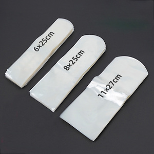 <span class=keywords><strong>50</strong></span> pièces pochette d'emballage rétractable en <span class=keywords><strong>PVC</strong></span> télécommande sac de Film rétractable thermoscellable Transparent - Product Image 6