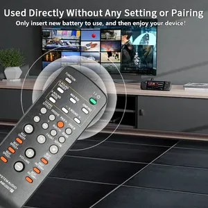 RM-AMU007สำหรับ <span class=keywords><strong>Sony</strong></span> <span class=keywords><strong>Mini</strong></span> Hi-Fi ส่วนประกอบระบบรีโมทคอนโทรล FST-ZUX9 LBT-ZUX9 HCD-ZUX9 LBT-ZUX10D - Product Image 4