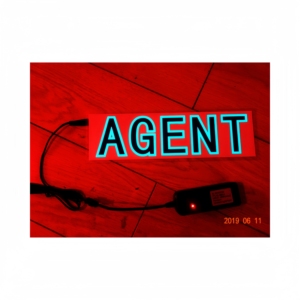 Chaleco de Seguridad <span class=keywords><strong>EL</strong></span> con Inversor de Batería, con un Alcance de Advertencia de hasta 200 Metros. Es <span class=keywords><strong>el</strong></span> protector de los trabajadores de la noche. - Product Image 2