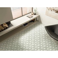 Usine luxe qualité salle de bain vert irrégulier fleur motif jet d'eau mosaïque de marbre mur et sol carreaux pour projet intérieur