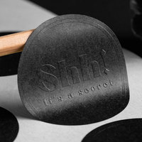 Autocollants personnalisés avec logo, étiquettes adhésives noires haut de gamme, impression personnalisée, autocollants de marque, autocollants d'étanchéité, autocollants auto-adhésifs personnalisés