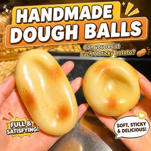 Jouet réaliste en forme de pomme de terre, malléable, non-élastique, anti-stress, sensoriel, doux, en TPR, jouet à presser en forme de légume pour enfants et adultes - Product Image 3