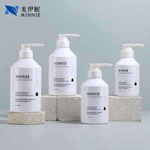 Minnie Plastic Lotion <b>Bottle</b> 300ml 500ml 600ml <b>Pump</b> Dispenser For <b>Shampoo</b> Shower Gel Body Lotion Travel Use - Product Image 2