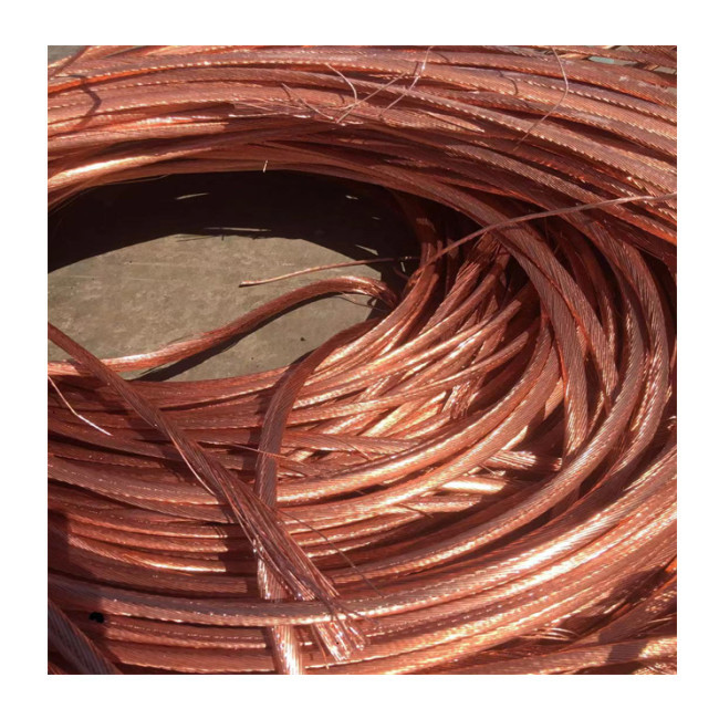 Scrap Copper Wire Material Factory Copper Wire Scrap Copper Metal Wire Scrap Cu 99.99%
