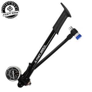 <span class=keywords><strong>Pompe</strong></span> à <span class=keywords><strong>air</strong></span> FAST BEE 300psi pour vélo de montagne, haute pression, avec manomètre pour fourche et amortisseur arrière - Product Image 1