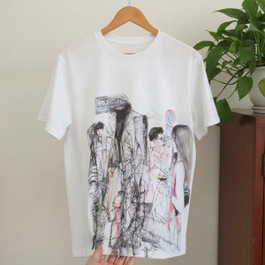 T-shirt décontracté 100 % coton personnalisé Guangzhou Art pour hommes, idéal pour les équipes d'entreprise, clubs, événements, vente en gros B2B, qualité supérieure, écologique - Product Image 3