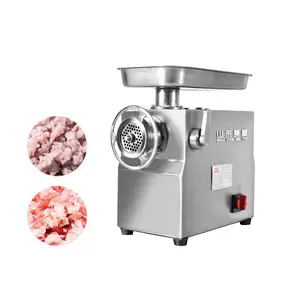 TJ Commercial Industrial Electric Automatic Manual Stainless Steel Fresh Meat Grinder Meat Mincer For Sale