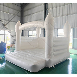 Château gonflable commercial blanc pur pour enfants et tout-petits, idéal pour <span class=keywords><strong>jardin</strong></span>, mariage ou fête - Product Image 3