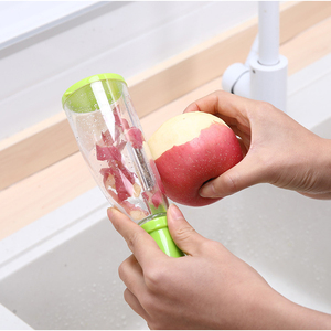 Multifunctional Smart Stainless Steel Blade Vegetable & Fruit Peeler with Container - Product Image 6