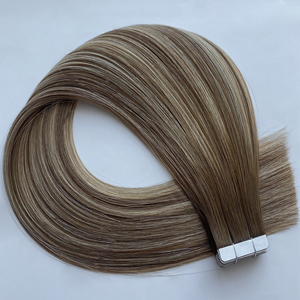 Haiyi Hair Recién llegado Fácil de instalar Suave y suave Venta caliente Cinta en extensiones de cabello humano Listo para enviar - Product Image 3