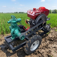 Pompe à eau diesel 2, 3 et 4 pouces, haute pression, grand débit, pour l'irrigation agricole des terres