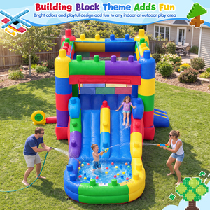 FBSPORT Château Gonflable Certifié CE pour Location Commerciale en <span class=keywords><strong>France</strong></span> – Réponse Rapide – Location <span class=keywords><strong>de</strong></span> Château Gonflable Commercial – Maison <span class=keywords><strong>de</strong></span> Rebond - Product Image 2