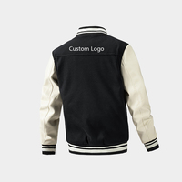 Blouson universitaire personnalisé avec logo, broderie, patch, style bomber, OEM, pour homme, vierge, Letterman, vente en gros, 2026, OEM, Premium, Luxe