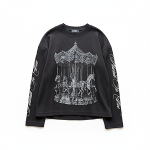 <span class=keywords><strong>Sweat</strong></span>-shirts personnalisés pour hommes BINBEIER, impression DTG, coton gaufré, manches longues, t-shirt vintage surdimensionné, <span class=keywords><strong>sweat</strong></span>-shirt thermique pour hommes - Product Image 3