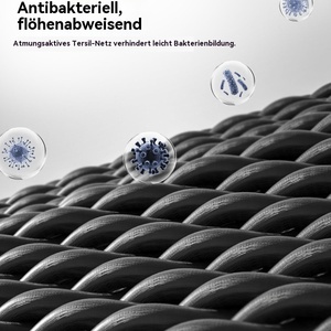 Luxe rechthoekige draagbare koelmat van mesh voor grote honden, binnen/buiten, kauwbestendig, heavy-duty, ademend, zomer/winter hondenbed - Product Image 5