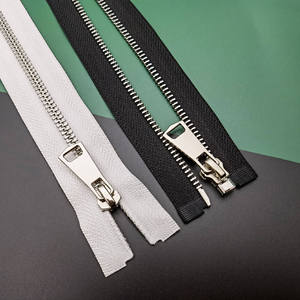 5 # nhà máy bán buôn mở End vàng răng dây kéo kim loại cho khóa tự động các loại khác nhau cho quần áo - Product Image 6