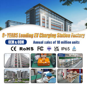 شاحن سيارة كهربائية نوع 2 GBT، محطة شحن جدارية سريعة، شاحن بطارية سيارة متنقل للطوارئ، Wallbox لسيارات BYD، MG، Model 3، ID.4 - Product Image 5