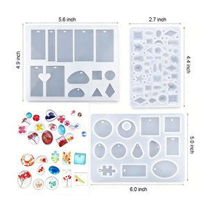Kit Creativo para Hacer Joyería Artesanal con Resina, Incluye Adhesivo Transparente de Curado Rápido, Moldes UV y Suministros para Manualidades - Product Image 2